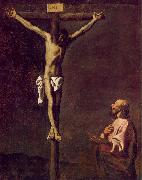 Francisco de Zurbaran, Saint Luke as a Painter before Christ on the Cross